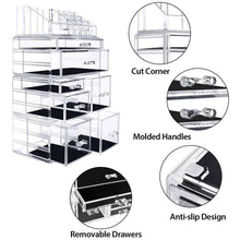 Load image into Gallery viewer, InnSweet Makeup Organizer Acrylic Cosmetic Storage Drawers Large Makeup Storage - 
