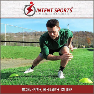 INTENT SPORTS 360° Dynamic Speed Resistance and Assistance Trainer Kit - 