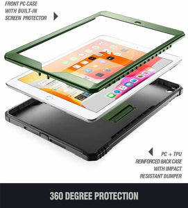 iPad cover 10.2 2019 Case Heavy Duty Shockproof Protective Cover - 