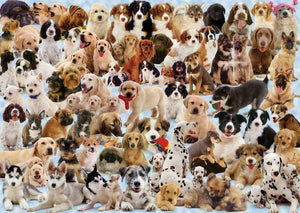 Jigsaw Puzzle Ravensburger Dogs Galore GERMAN 1000Pc play group toy gift idea - 