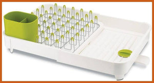 Joseph Joseph 85040 Extend Expandable Dish Drying Rack and Drainboard Set - 