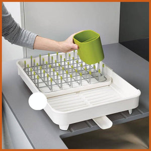 Joseph Joseph 85040 Extend Expandable Dish Drying Rack and Drainboard Set - 