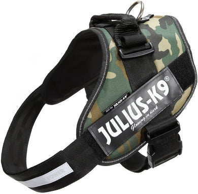 Julius-K9, 16IDC-C-1, IDC Powerharness, Dog Harness, Size: 1, Camouflage - 