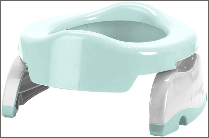 Kalencom Potette Plus 2-in-1 Travel Potty Trainer Seat Pastel Mint - 