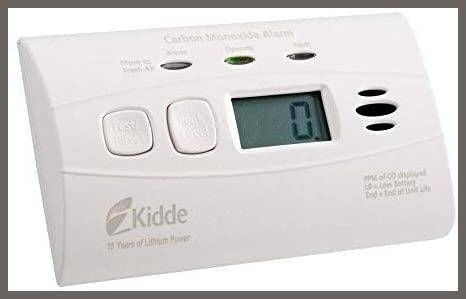 Kidde C3010D 10 Year Battery Carbon Monoxide Alarm Digital Display - 