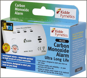 Kidde Ten Year Life Carbon Monoxide Alarm - 