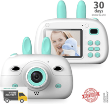 Load image into Gallery viewer, Kids Digital Video Camera Front and Rear Selfie 8MP Mini Rechargeable Camcorder - 
