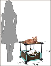 Load image into Gallery viewer, Kitty City Steel Claw Sleeper Cat Bed Furniture - 
