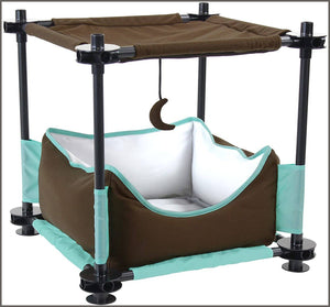 Kitty City Steel Claw Sleeper Cat Bed Furniture - 