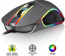 Load image into Gallery viewer, KLIM™ AIM Chroma RGB Gaming Mouse PC PS4 Wired USB Programmable Button - 
