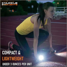 Load image into Gallery viewer, Knuckle Lights Advanced - Rechargeable LED Light for Running &amp; Jogging, Dog Walking &amp; Hiking - 
