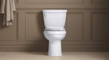 Load image into Gallery viewer, KOHLER K-4636-0 Cachet Elongated White Toilet Seat, with Grip-Tight Bumpers - 
