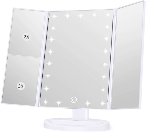 Koolorbs Makeup 21 Led Vanity Mirror with Lights Magnification Touch Screen - 