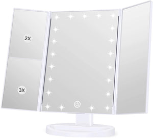 Koolorbs Makeup 21 Led Vanity Mirror with Lights Magnification Touch Screen - 