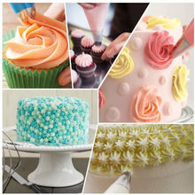 Load image into Gallery viewer, Kootek 22 Pcs Cake Decorating Kit with 12 Inch Aluminum Alloy Revolving Cake - 
