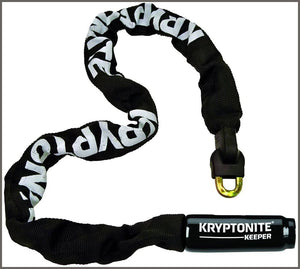 Kryptonite Keeper 785 Integrated Bicycle Lock Chain Bike Lock, 33.5-Inch - 