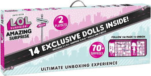 L.O.L. Surprise Amazing Surprise with 14 Dolls, 70+ Surprises & 2 Playset - 