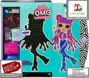 L.O.L. Surprise! O.M.G. Roller Chick Fashion Doll with 20 Surprises - 