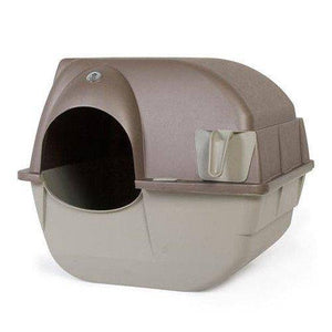 Large Roll 'N Clean Self Cleaning Cat Litter Box Omega Paw - 