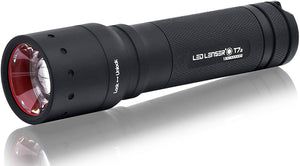 LED Lensed  Tactical Torch 320 Lumens  Black - 
