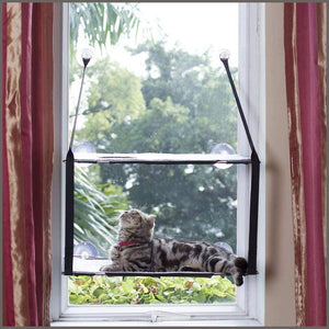 LIFIS Cat Window Perch Cat Window Bed Hammock - 