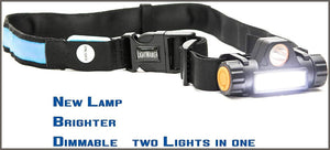 LIGHTWALKER Night Running Light Belt, Front Light LED Rechargeable - 