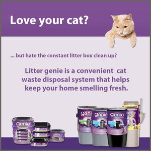 Litter Genie XL Pail, Ultimate Cat Litter Disposal System - 