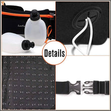 Load image into Gallery viewer, LotFancy Running Hydration Belt Free 2 Water Bottle - 
