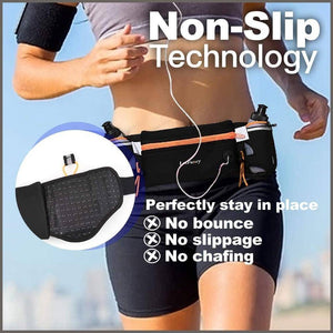 LotFancy Running Hydration Belt Free 2 Water Bottle - 