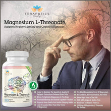 Load image into Gallery viewer, Magnesium L Threonate (Magtein) - 100 Vegan Capsules - 
