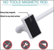 Load image into Gallery viewer, Magnetic Curtain Rods, Multi-Use Adjustable Magnetic Window Curtain Rods - 
