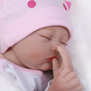 MaiDe Reborn Baby Dolls 22 Cute Realistic Soft Silicone Vinyl Newborn - 