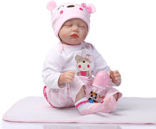 Load image into Gallery viewer, MaiDe Reborn Baby Dolls 22 Cute Realistic Soft Silicone Vinyl Newborn - 
