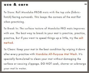 Manduka PRO Yoga and Pilates Mat - 