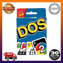 Load image into Gallery viewer, Mattel Games DOS Uno Family Card Game - 
