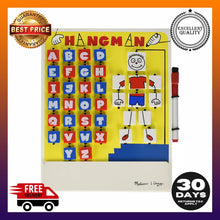 Load image into Gallery viewer, Melissa &amp; Doug Flip to Win Travel Hangman Game White Board, Dry-Erase Marker - 
