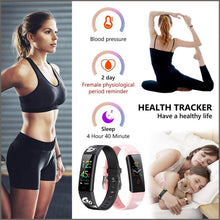 Load image into Gallery viewer, Mgaolo Slim Fitness Tracker for Kids Women,IP68 Waterproof Activity Tracker - 
