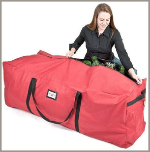 Modo Christmas Tree Storage Bag for Trees 6-9 Feet Red - 