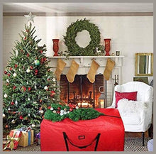 Load image into Gallery viewer, Modo Christmas Tree Storage Bag for Trees 6-9 Feet Red - 
