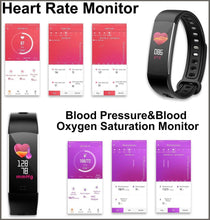 Load image into Gallery viewer, moreFit Kids Fitness Tracker with Heart Rate Monitor,Waterproof Activity Tracker Watch - 
