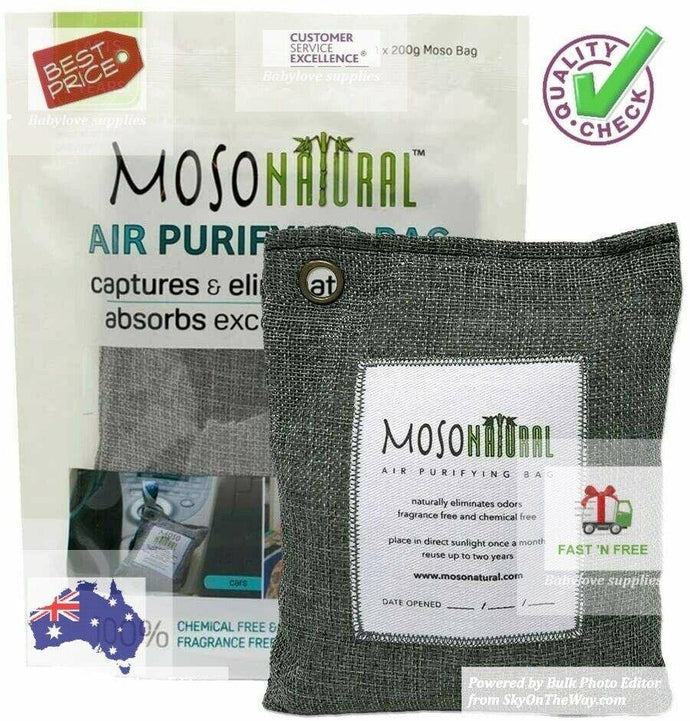 MOSO NATURAL Air Purifying Bag Odor Absorber - 