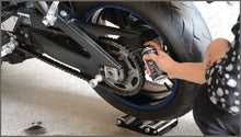 Load image into Gallery viewer, Motorcycle Wheel cleaning stand - Paddock Stand Replacement - 
