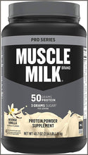 Load image into Gallery viewer, Muscle Milk Pro Series Protein Powder, Intense Vanilla, 50g Protein, 2.54 Pound - 
