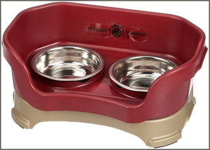 Neater Feeder Deluxe for Cats - Cranberry - 