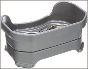 NEATER PET BRANDS Neater Feeder Cat Deluxe (Cat, Gunmetal Grey) - 