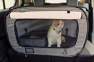 Necoichi Portable Stress Free Cat Cage and Litter Box Set - 