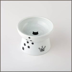 Necoichi Raised Cat Food and Water Bowl Set - 