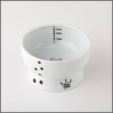 Load image into Gallery viewer, Necoichi Raised Cat Food and Water Bowl Set - 
