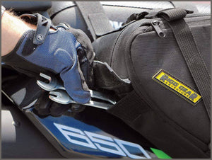 Nelson-Rigg RG-020 Black Dual Sport Motorcycle Saddlebag - 