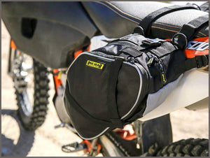 Nelson-Rigg RG-020 Black Dual Sport Motorcycle Saddlebag - 